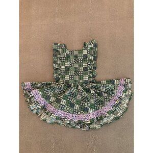 Numi Plaid W/ Lace Pinafore 12/24 M